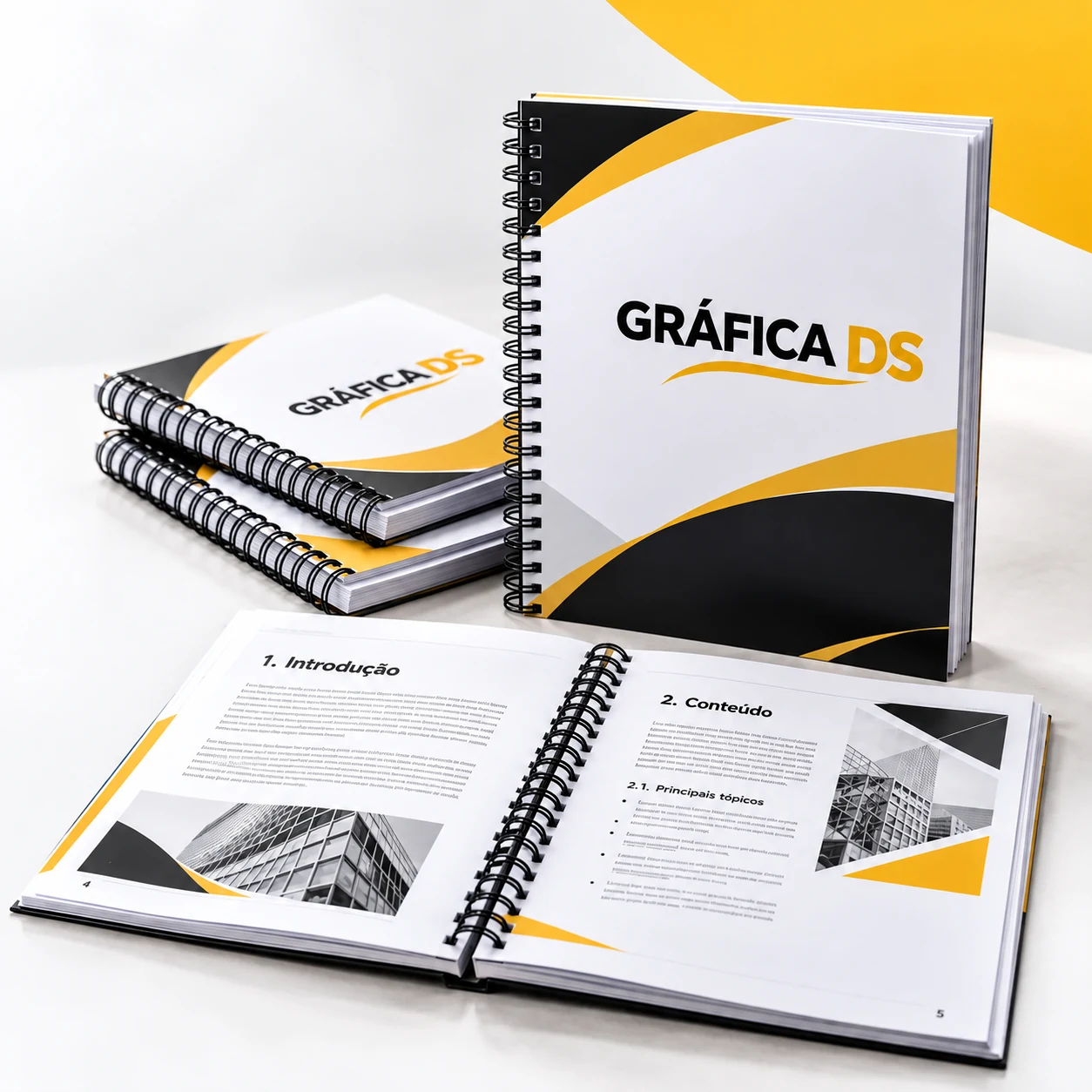 Apostilas e encadernação